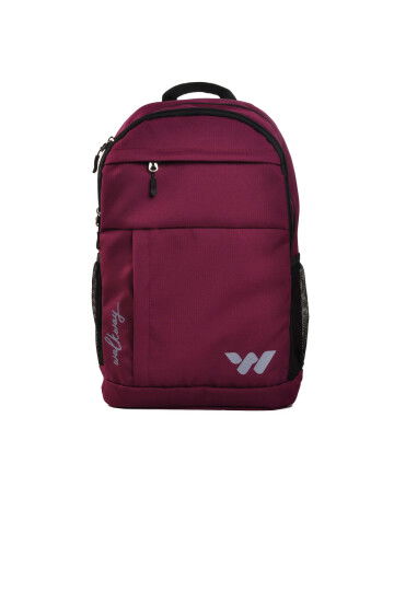 Claret Red Unisex School Bag Combat