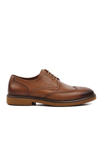 Walnut Genuine Leather Mens Casual Shoes 23200 M