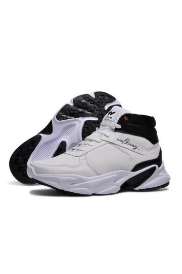 White Mens Basketball Shoes Fast Break