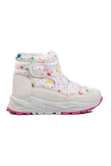 White Childrens Snow Boots FY222 F