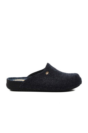Navy Blue Mens Slippers Bento K-12115 M