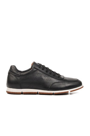 Black Mens Casual Shoes 241338 M