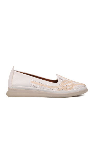 حذاء كاجوال نسائي أبيض 6005 Z