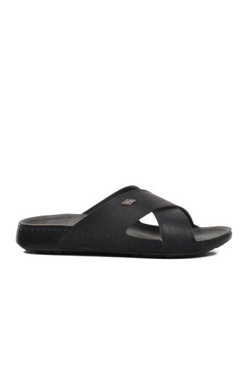 Black Mens Slippers 80-959 M