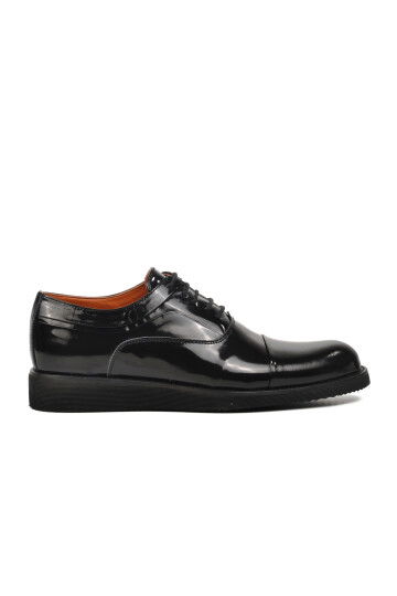Black Patent Leather Genuine Leather Mens Classic Shoes Premium 02944 M