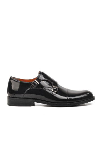 Black Patent Leather Mens Classic Shoes Premium 03253 M