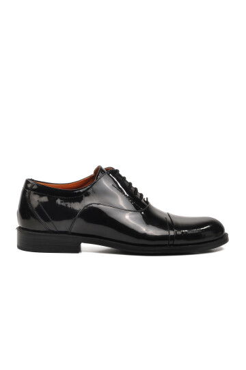 Black Patent Leather Mens Classic Shoes Premium 03259 M