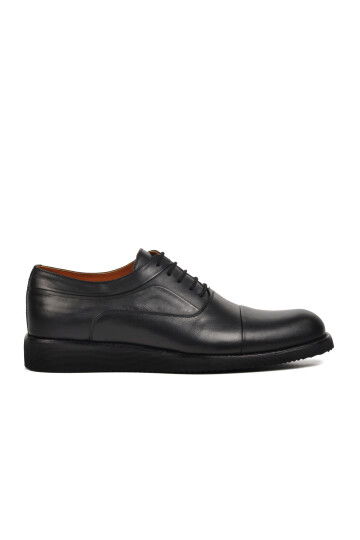 Black Genuine Leather Mens Casual Shoes Premium 32944 M