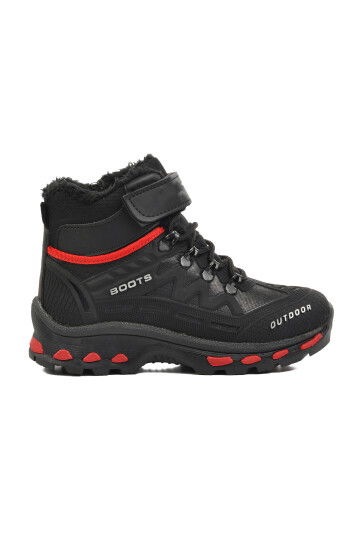 Black-Red Childrens Boots 1831 P