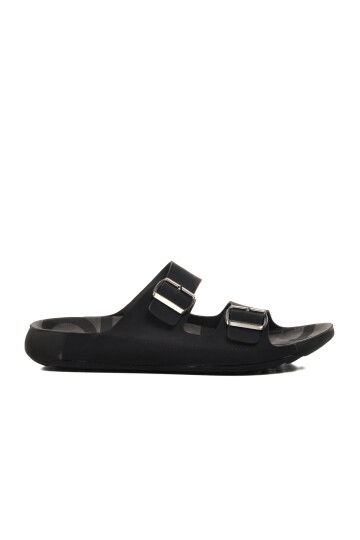 Black Anatomical Mens Slippers 66.001 M