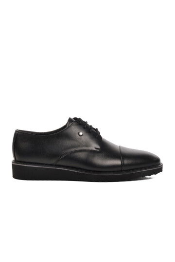Black Skin Mens Casual Shoes P400 M