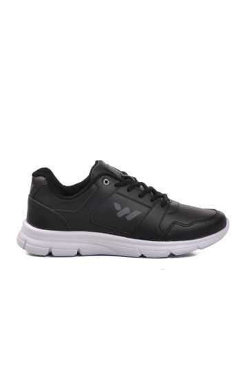 Black-White Mens Sneakers Portofino PU M