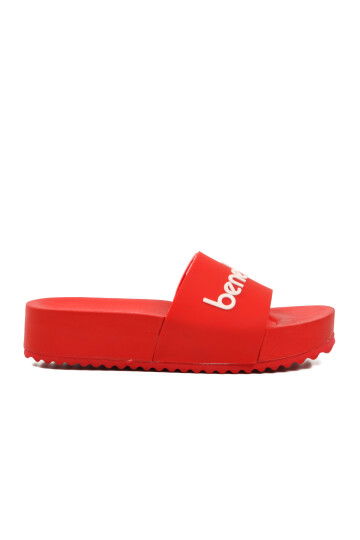 Red Womens Slippers Benetton BN-1212 Z