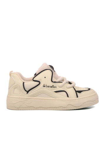 Beige-Black Womens Sneaker BNI-10100 Z