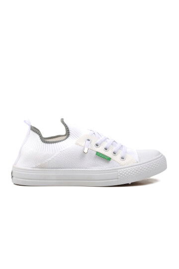 White Womens Sneakers Benetton BNI-10233 Z