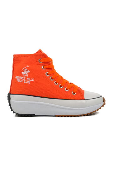 Orange Unisex Hi Sneaker PO-30100 G
