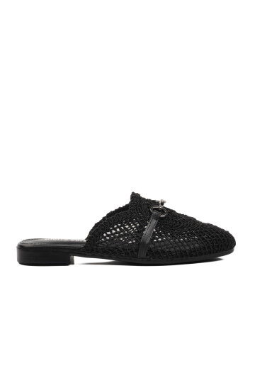 Black Womens Slippers PC-53128 Z