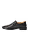 Black Genuine Leather Mens Casual Shoes 023 M