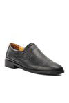 Black Genuine Leather Mens Casual Shoes 023 M