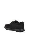Black Linen Lightweight Mens Casual Shoes 023 M