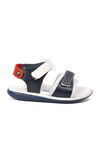 Navy Blue-Red Unisex Childrens Sandals 22Y06 B