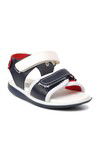 Navy Blue-Red Unisex Childrens Sandals 22Y06 B