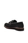 Siyah Nubuk  Erkek Loafer Ayakkabı Ayakmod 7010Y M