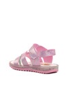 Pembe Simli  Bebek Düz Sandalet Ayakmod Arz 1000 B