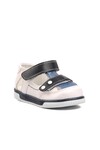 White Blue Orthopedic Baby Shoes 3200 B