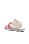 White Pink Orthopedic Baby Sandals 9000 B