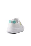 White-Yellow Womens Sneakers Deren G