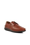 Tan Genuine Leather Mens Casual Shoes 2766 M