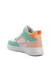 White-Aqua Green Unisex Sneakers Nefertiti G