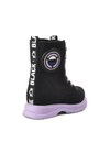 Black-Lilac Girls Boots Peris P