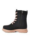 Black-Salmon Girls Boots Peris P