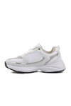 Beyaz-Gümüş  Unisex Spor Ayakkabı Run G