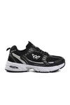 Black-White Unisex Sneakers Run G
