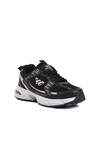 Black-White Unisex Sneakers Run G