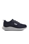 Navy Blue Ice Mesh Lightweight Flexible Mens Sneakers Aldan M