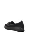 Black Polyester Blend Womens Casual Shoes Enes Ege 108 Z