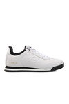 White-Black Faux Leather Mens Sneaker Pico 101 21540 M
