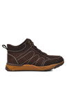 Brown Nubuck Mens Outdoor Boots 25014 M