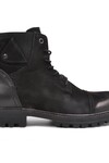 Black Nubuck Genuine Leather Mens Boots 153-5313 M
