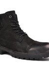 Black Nubuck Genuine Leather Mens Boots 153-5313 M
