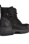 Black Nubuck Genuine Leather Mens Boots 153-5313 M