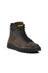 Anthracite Nubuck Genuine Leather Mens Boots 250212 M