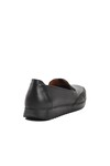 Black Genuine Leather Orthopedic Womens Casual Shoes 48 Z