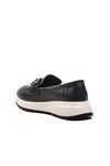 Black Skin Womens Casual Shoes 514519 Z