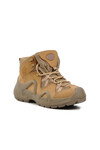Beige Nubuck Waterproof Mens Outdoor Boots P1492 M