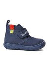 Navy Blue Velcro Baby Boots BN-30490 B